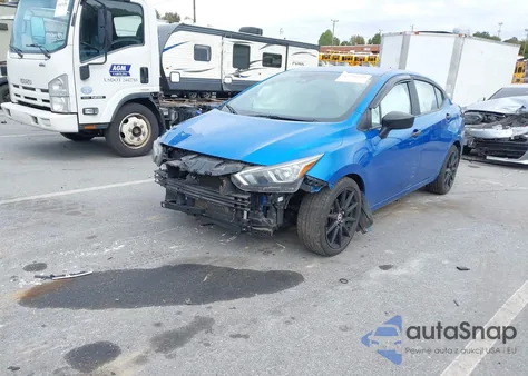 2020 Nissan Versa S Xtronic Cvt z USA, uszkodzony, nr VIN 3N1CN8DV3LL801647